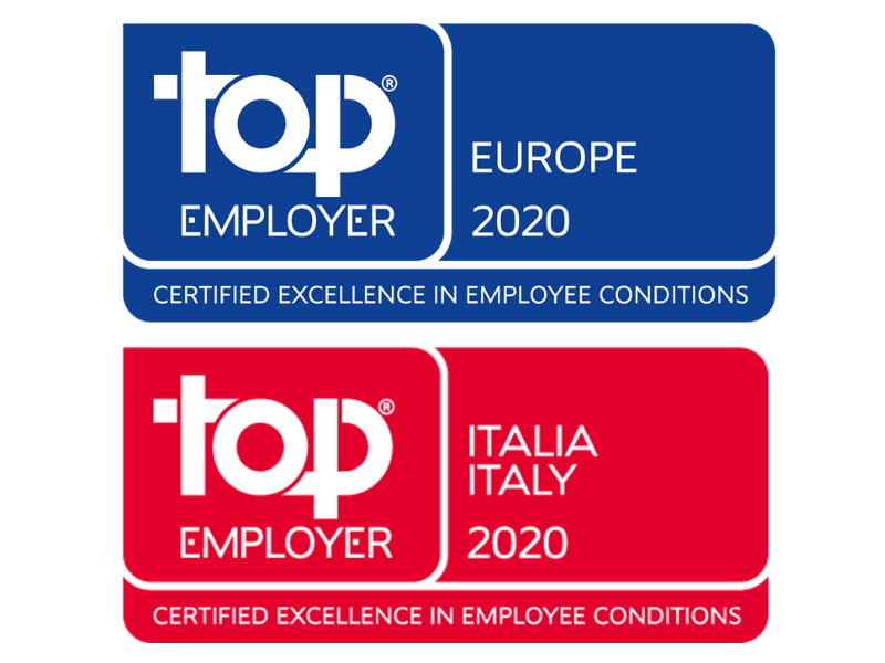 Siamo Top Employer 2020, per le eccellenti condizioni di lavoro
